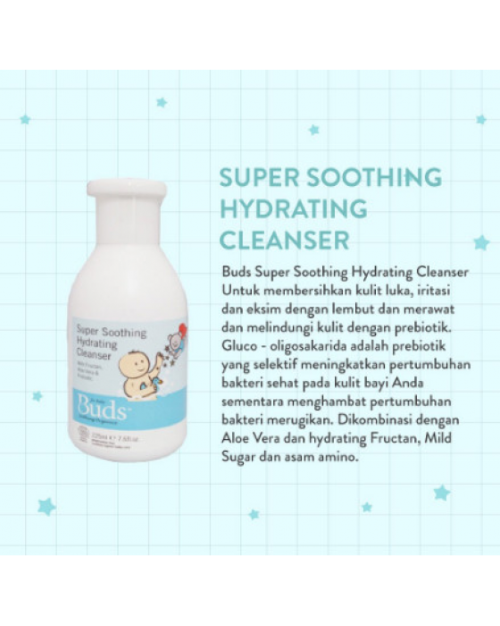 BUDS SUPER SOOTHING HYDRATING CLEANSER - 425ML