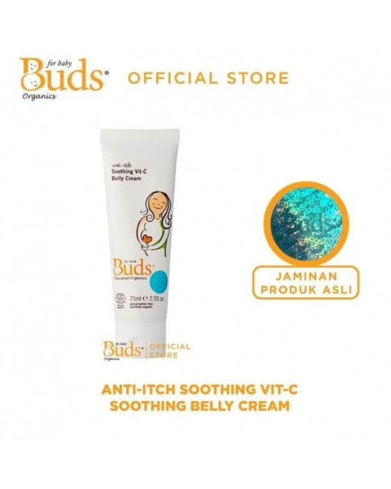 BUDS ORGANICS FOR MOM SOOTHING VIT-C BELLY CREAM 75ML