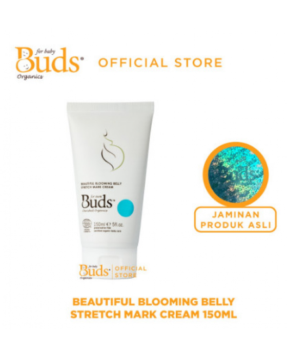 BUDS ORGANICS FOR MOM BEAUTIFUL BLOOMING BELLY STRETCH MARK CREAM