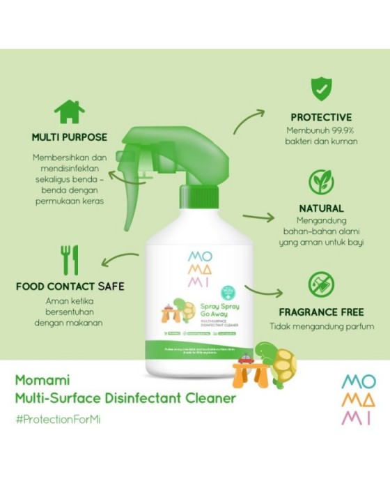 MOMAMI MULTI SURFACE DISINFECTANT CLEANER 500ML