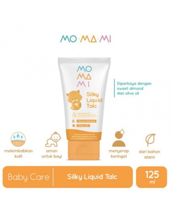 MOMAMI BODYCARE SLIKY LIQUID TALC 125ML