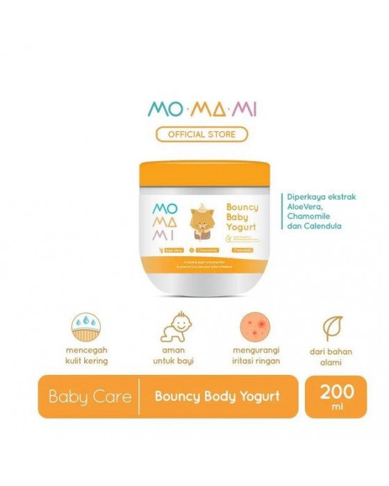 MOMAMI BODYCARE BOUNCHY BABY YOGURT 200ML