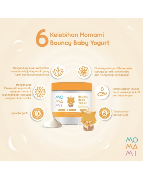 MOMAMI BODYCARE BOUNCHY BABY YOGURT 200ML