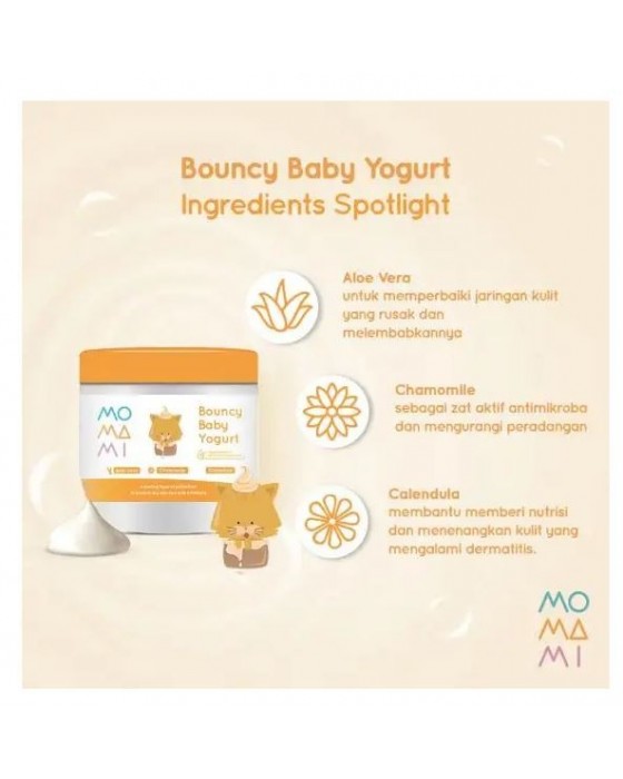 MOMAMI BODYCARE BOUNCHY BABY YOGURT 200ML