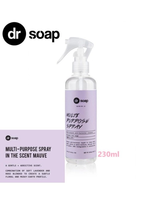 DR SOAP MULTIPURPOSE SPRAY MAUVE - 230ML