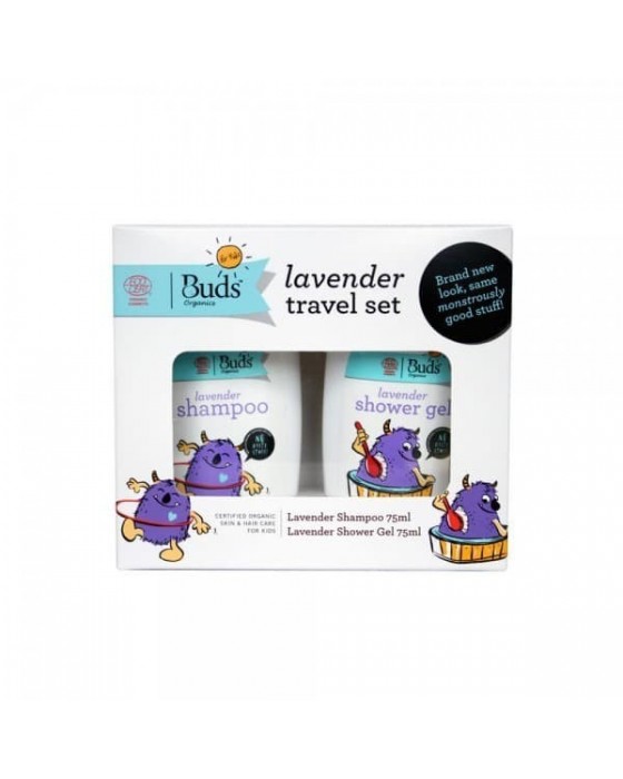 BUDS KIDS TRAVEL SET - LAVENDER