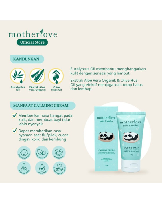 MOTHERLOVE CALMING CREAM 30GR