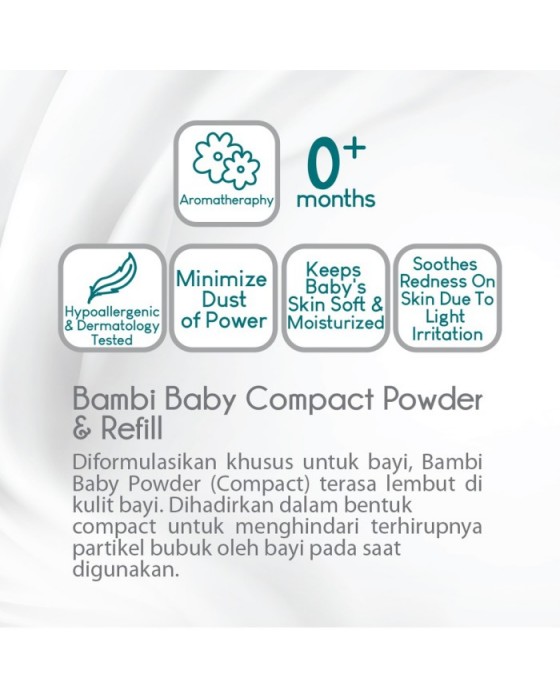 BAMBI BABY COMPACT POWDER PRICKLY HEAT 40GR