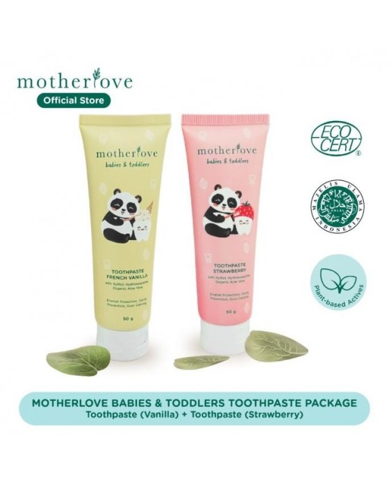 MOTHERLOVE BABIES & TODDLER TOOTHPASTE 50GR