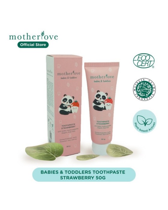 MOTHERLOVE BABIES & TODDLER TOOTHPASTE 50GR