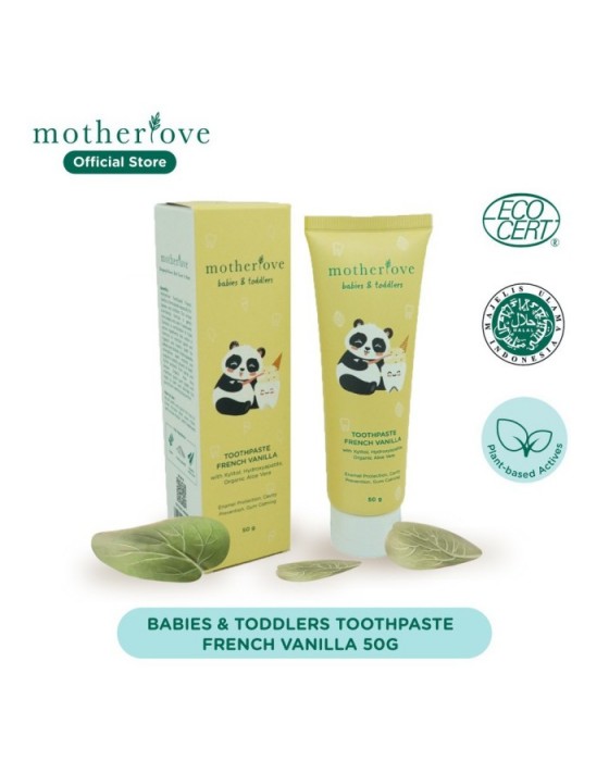 MOTHERLOVE BABIES & TODDLER TOOTHPASTE 50GR