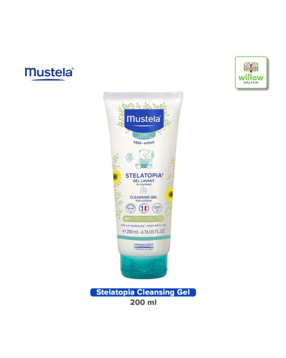 Mustela Stelatopia Cleansing Gel 200ml