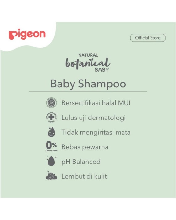 PIGEON NATURAL BOTANICAL BABY SHAMPO 240ML