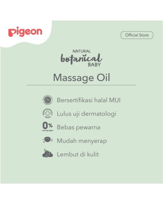 PIGEON NATURAL BOTANICAL MASSAGE OIL 100ML