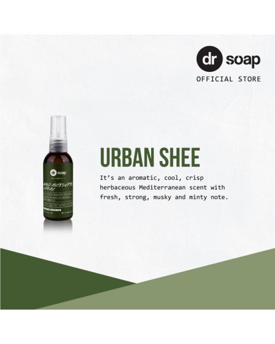 DR SOAP HAND ANTISEPTIC SPRAY - URBAN SHEE 230ML