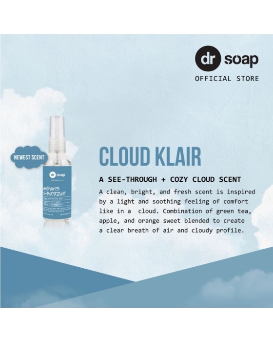 DR SOAP SANITIZER CLOUD KLAIR 60ML