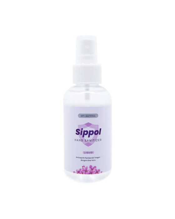 SIPPOL HAND SANITIZER LIQUID (KECIL) - 250ML