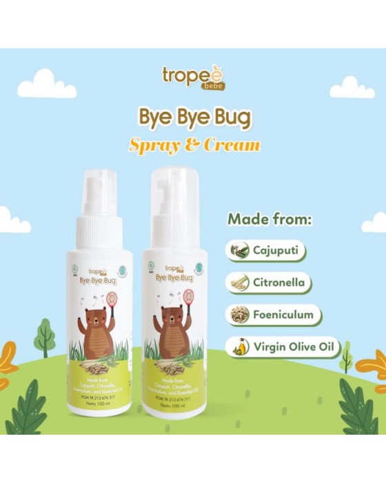 TROPEE BEBE BYE BYE BUG 100ML - SPRAY