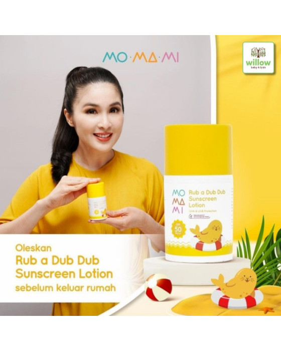 Momami Rub A Dub Dub Sunscreen Lotion SPF 50