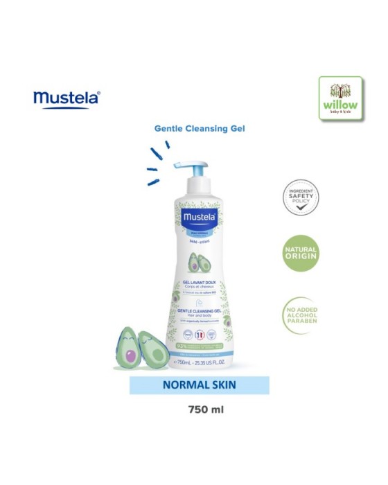 MUSTELA GENTLE CLEANSING GEL 750ML