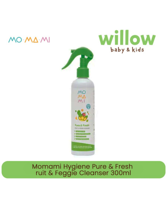 Momami Hygiene Pure & Fresh Fruit & Feggie Cleanser Sabun Cuci 300ml