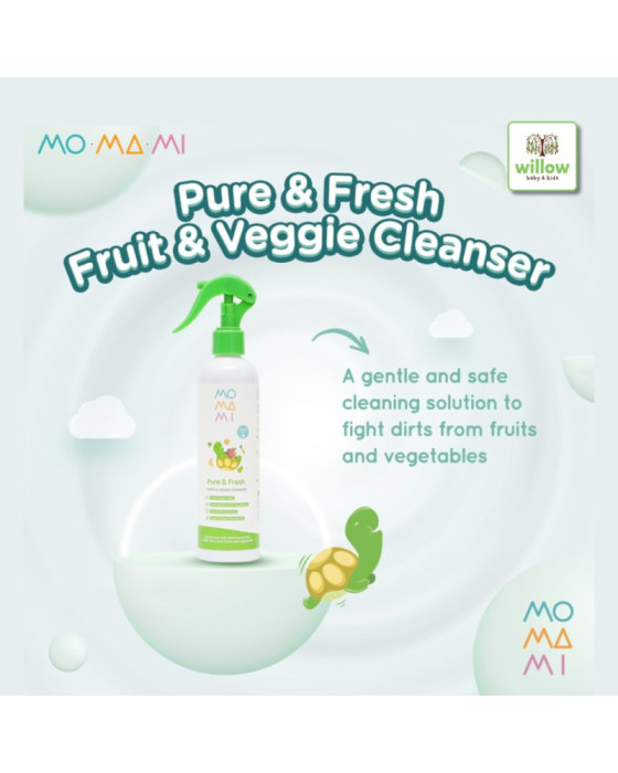 Momami Hygiene Pure & Fresh Fruit & Feggie Cleanser Sabun Cuci 300ml