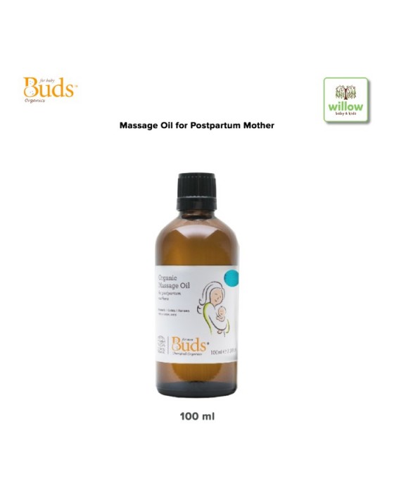 BUDS ORGANIC MASSAGE OIL FOR POSTPARTUM MOTHER 100ML