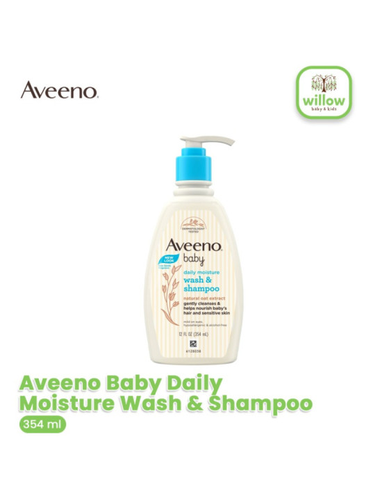 Aveeno Baby Daily Moisture Wash & Shampoo Bayi