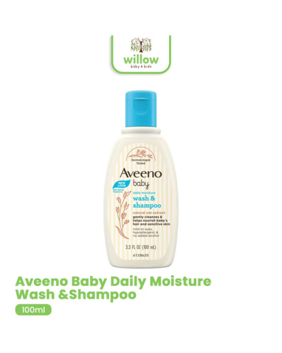 Aveeno Baby Daily Moisture Wash & Shampoo Bayi