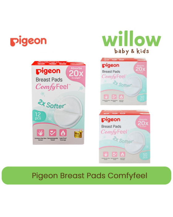 PIGEON BREAST PADS COMFYFEEL 30S