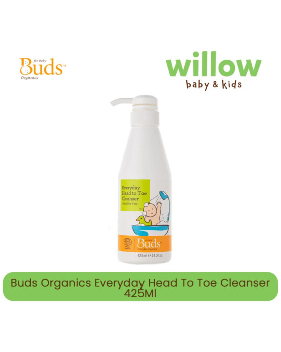 Shampoo & Sabun Bayi - Buds Organics Everyday Head To Toe Cleanser