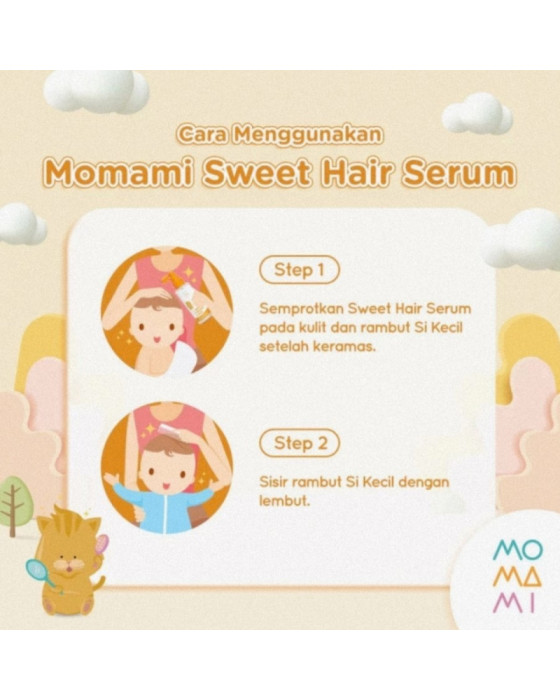 Momami Sweet Hair Serum 100Ml Perawatan Bayi