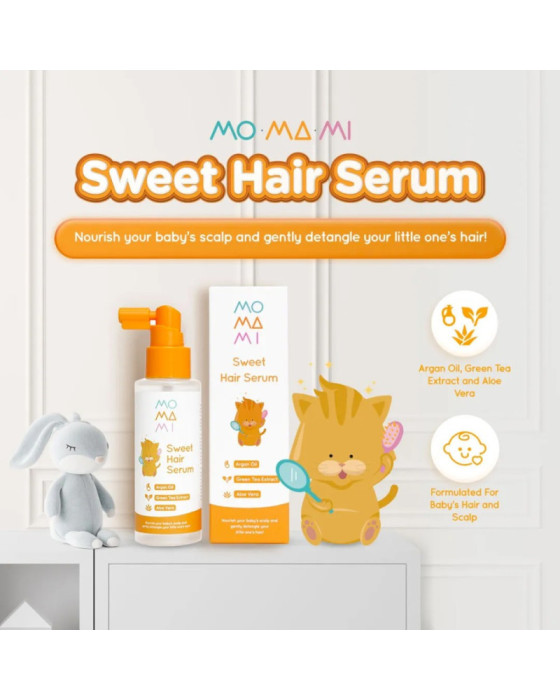 Momami Sweet Hair Serum 100Ml Perawatan Bayi