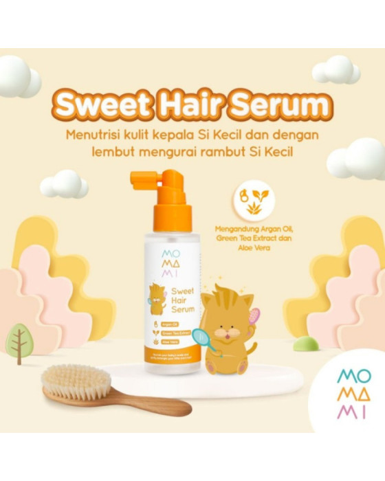 Momami Sweet Hair Serum 100Ml Perawatan Bayi