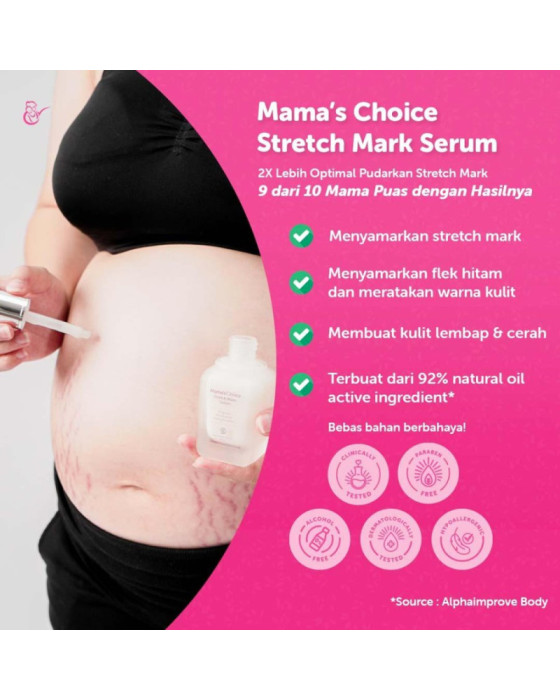 Mamaschoice Stretch Mark Serum 50Ml Stretchmark Serum