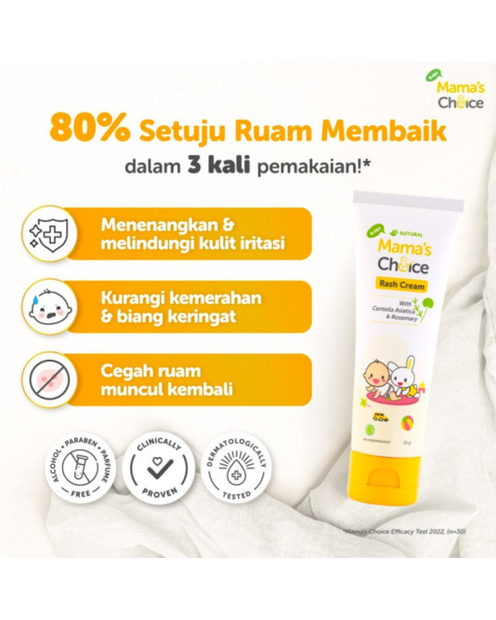 Mamaschoice Baby Rash Cream 50Gr Lotion Bayi