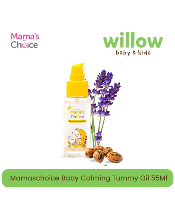 Mamaschoice Baby Calming Tummy Oil 55Ml Lotion Bayi