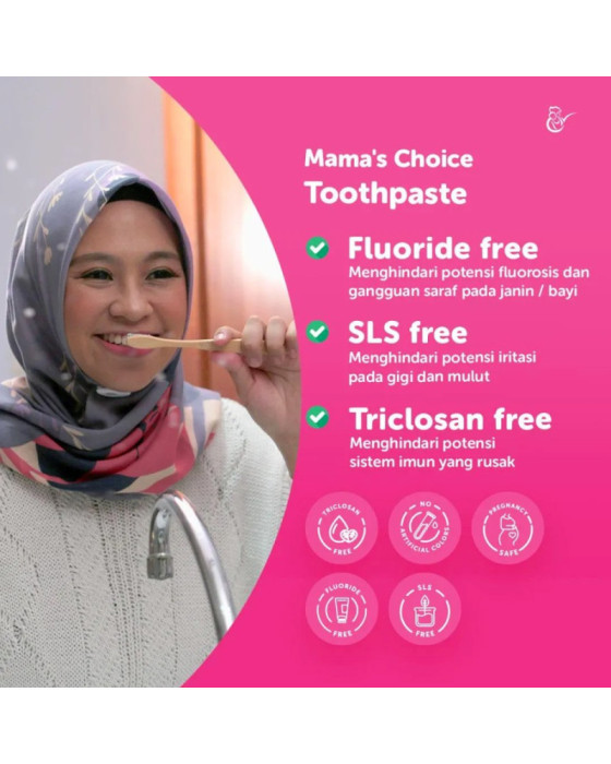 Mamaschoice Toothpaste 100Gr Pasta Gigi