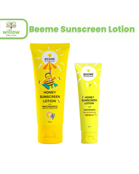 Beeme Honey Sunscreen Lotion Spf 50++ Tabir Surya Badan 20Gr