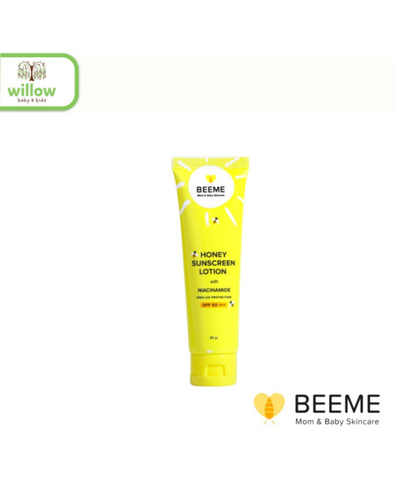 Beeme Honey Sunscreen Lotion Spf 50++ Tabir Surya Badan 20Gr