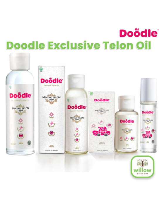 Doodle Exclusive Telon Oil Green Tea Minyak Bayi