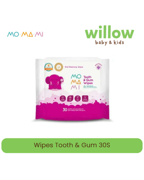 Momami Wipes Tooth & Gum Tissue Bayi