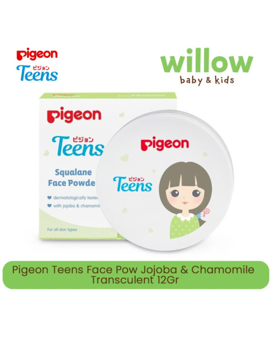 Pigeon Teens Face Pow Jojoba & Chamomile Transculent Bedak Wajah