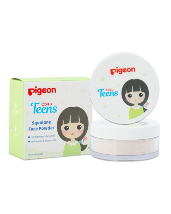 Pigeon Teens Face Pow Jojoba & Chamomile Transculent Bedak Wajah