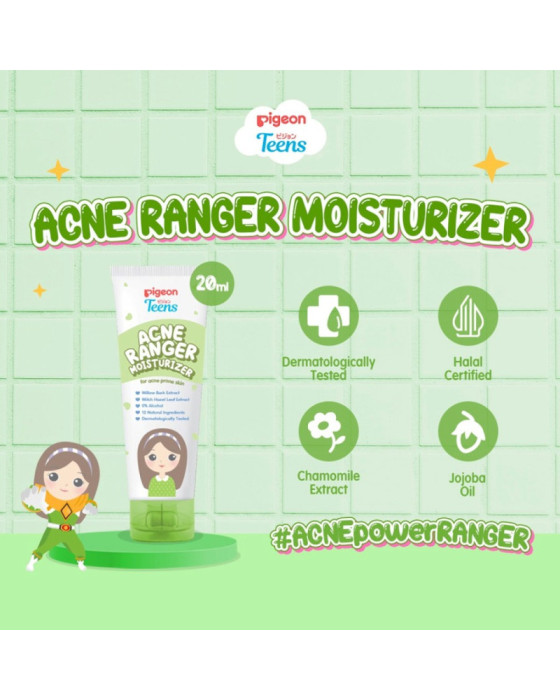 Pigeon Teens Acne Ranger Moisturizer Krim Wajah