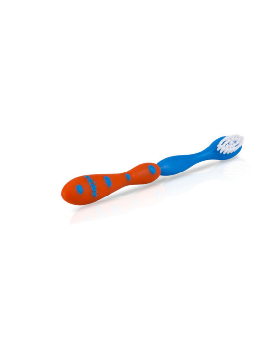 Nuby Toothbrush with BriSetelanes 1Pk Sikat Gigi Bayi