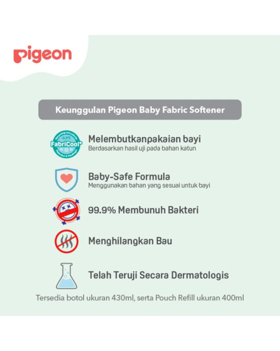 Pigeon Baby Fabric Softener Detergen Laundry Bayi