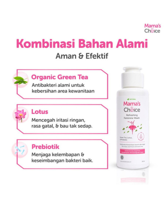 Mamaschoice Refreshing Femin Wash Perawatan Tubuh