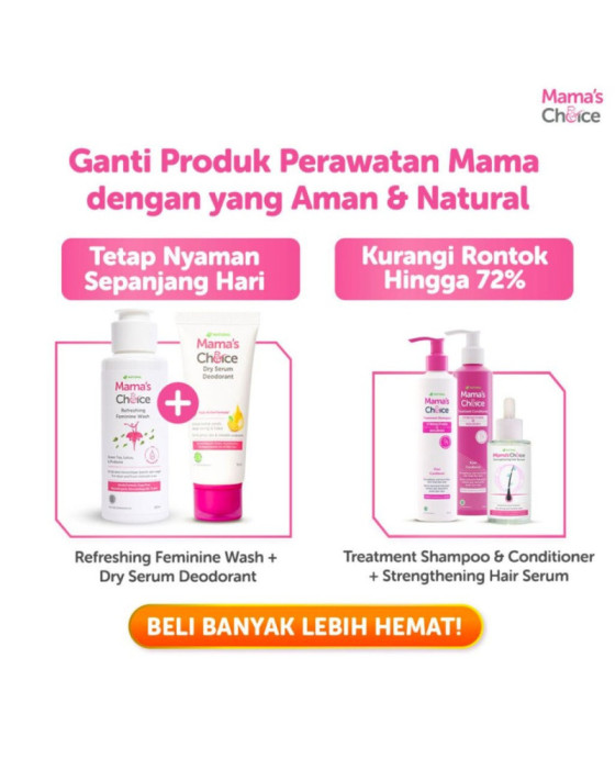 Mamaschoice Refreshing Femin Wash Perawatan Tubuh