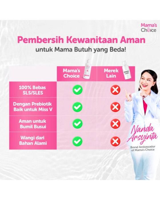 Mamaschoice Refreshing Femin Wash Perawatan Tubuh